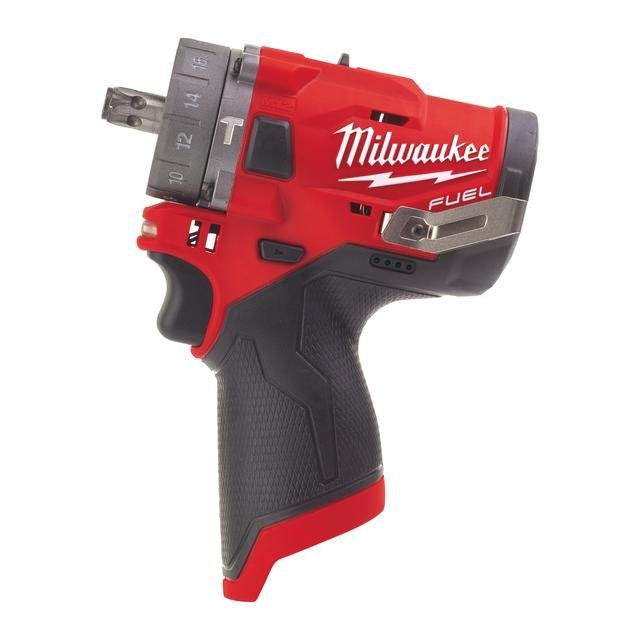 Milwaukee FUEL™ Akku-Kompakt-Schlagbohrschrauber mit Schnellwechselbohrfutter M12FPDX-0 Produktbild img2 L