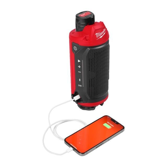 Milwaukee M12™ Akku-Baustellenlautsprecher M12SPEJSG2-0 Produktbild img5 L