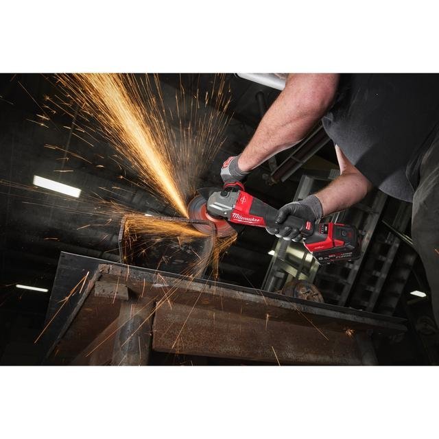 Milwaukee M18 FUEL™ Akku-Hochleistungswinkelschleifer 180mm mit Geschwindigkeitsregler & ONE-KEY Gen 2 M18FHSAGO180VXPDB2-0X Produktbild img6 L