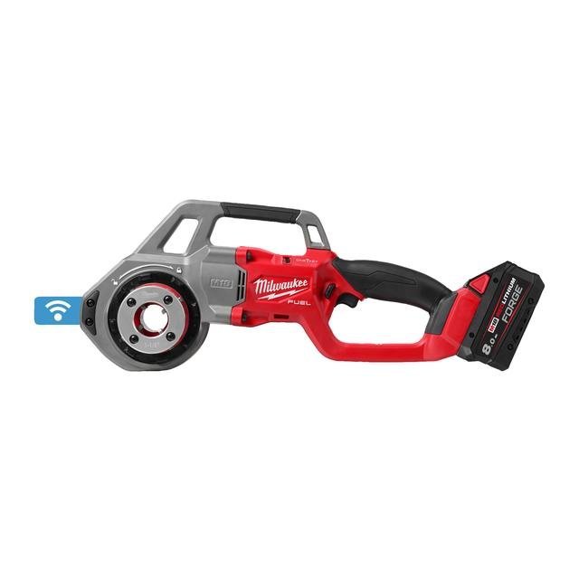 Milwaukee M18 FUEL™ONE-KEY™ 11/4 ˝ Akku-Gewindeschneidkluppe M18FPT114-802CA Produktbild img5 L