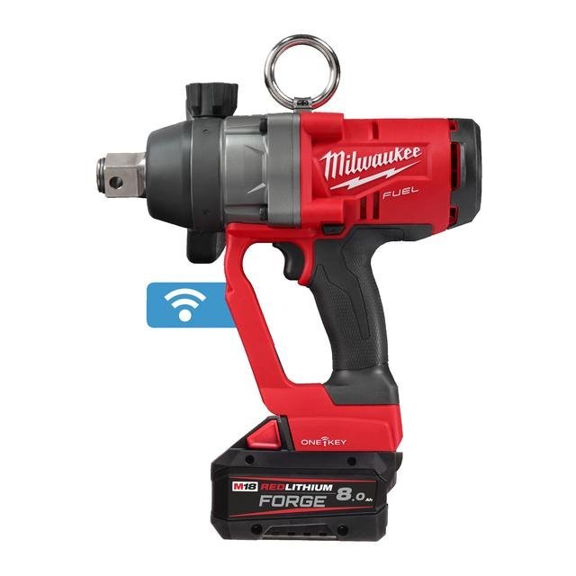 Milwaukee M18 FUEL™ ONE-KEY™ 1˝ Akku-Schlagschrauber mit Sprengring  M18ONEFHIWF1-802X Produktbild img8 L