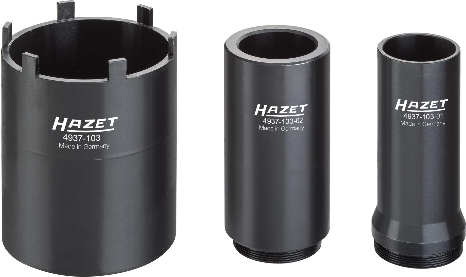 HAZET Nkw Zapfenschlüssel Satz 4937-103/3 ∙ 3/4 Zoll (20 mm) Vierkant hohl ∙ 3-teilig Produktbild img1 L