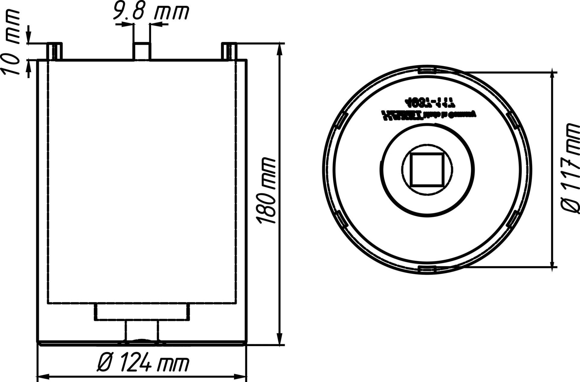 HAZET Nkw Zapfenschlüssel Satz 4937-117/2 ∙ 3/4 Zoll (20 mm) Vierkant hohl ∙ 2-teilig Produktbild img2 L