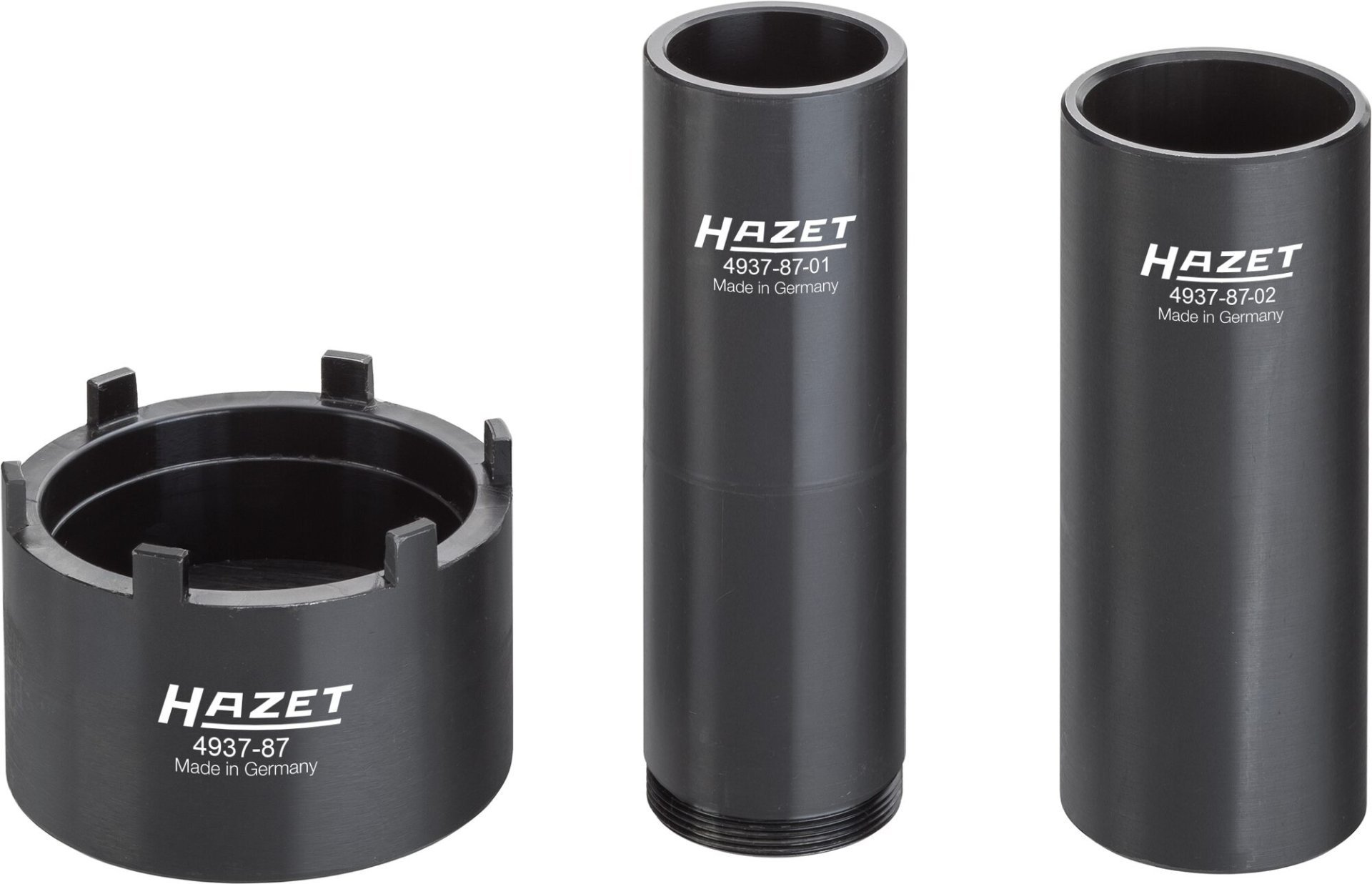 HAZET Nkw Zapfenschlüssel Satz 4937-87/3 ∙ 3/4 Zoll (20 mm) Vierkant hohl ∙ 3-teilig Produktbild img1 L