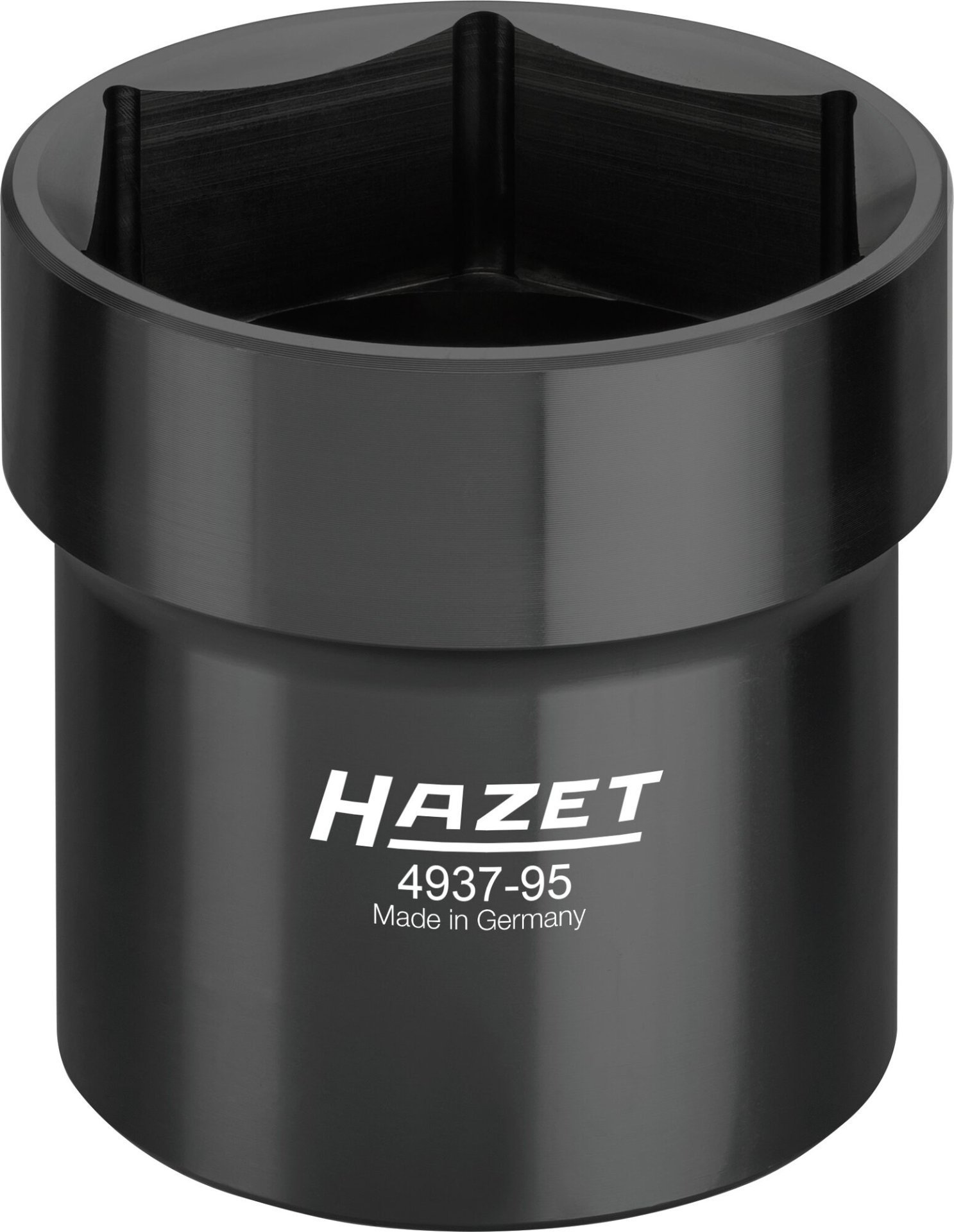 HAZET Nkw Ölkappe / Achsmutter-Steckschlüssel 4937-95 ∙ 3/4 Zoll (20 mm) Vierkant hohl ∙ SW 95 mm Produktbild img1 L