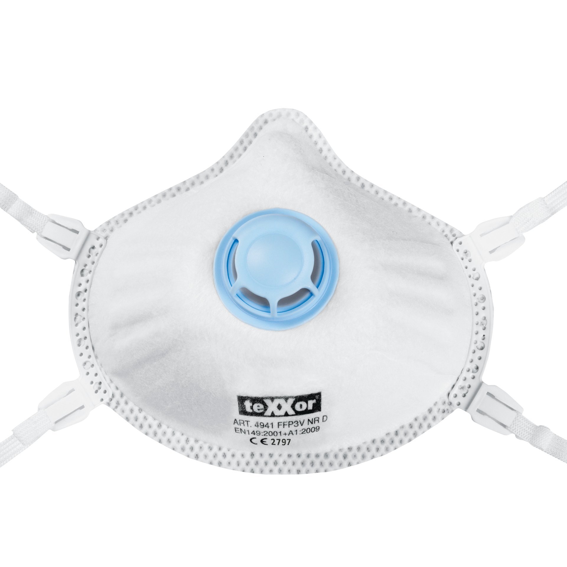 teXXor Feinstaubmaske FFP3/V >>NR<< D Nr.: 4941 Produktbild img1 L
