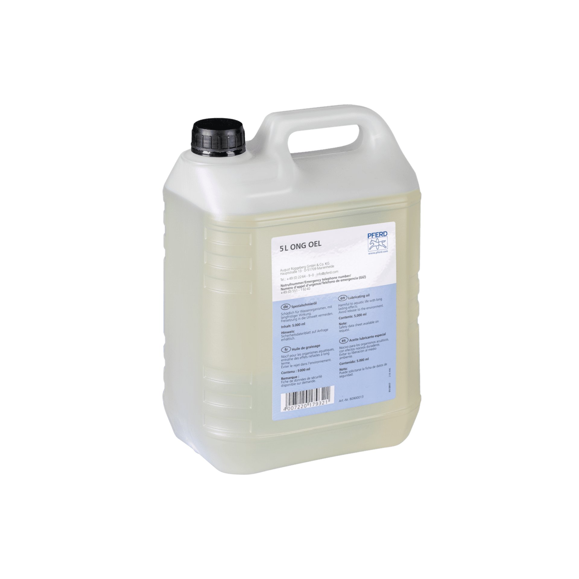 PFERD TOOLS ONG Öl 5 Liter Produktbild img1 L