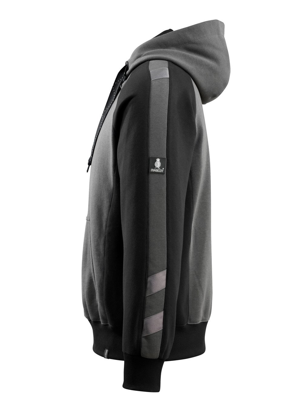 MASCOT® Regensburg Kapuzensweatshirt Größe 4XL, dunkelanthrazit/schwarz Produktbild img2 L