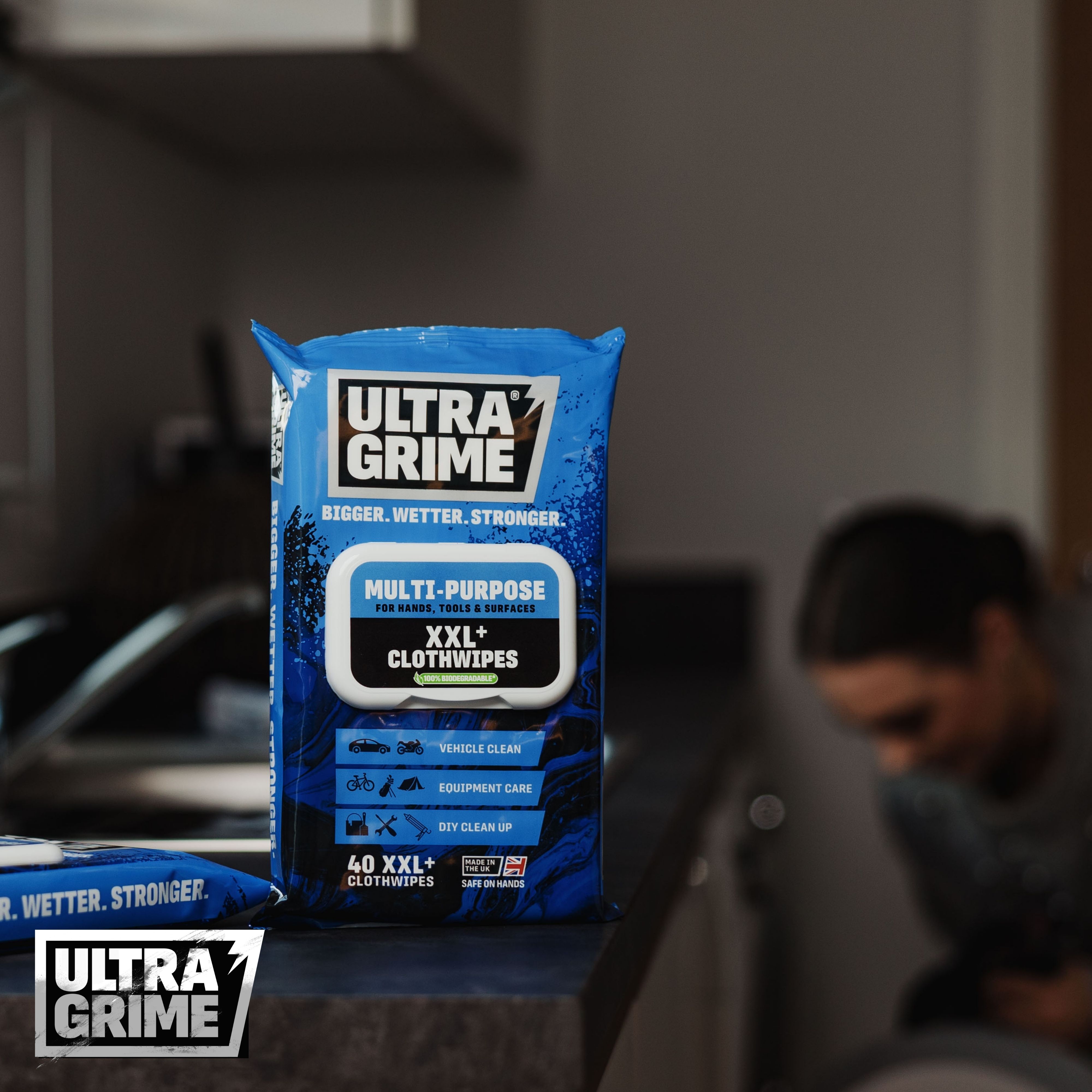 UltraGrime Life Mehrzwecktücher original 40 Tücher / PackHaushaltspackung Produktbild img4 L