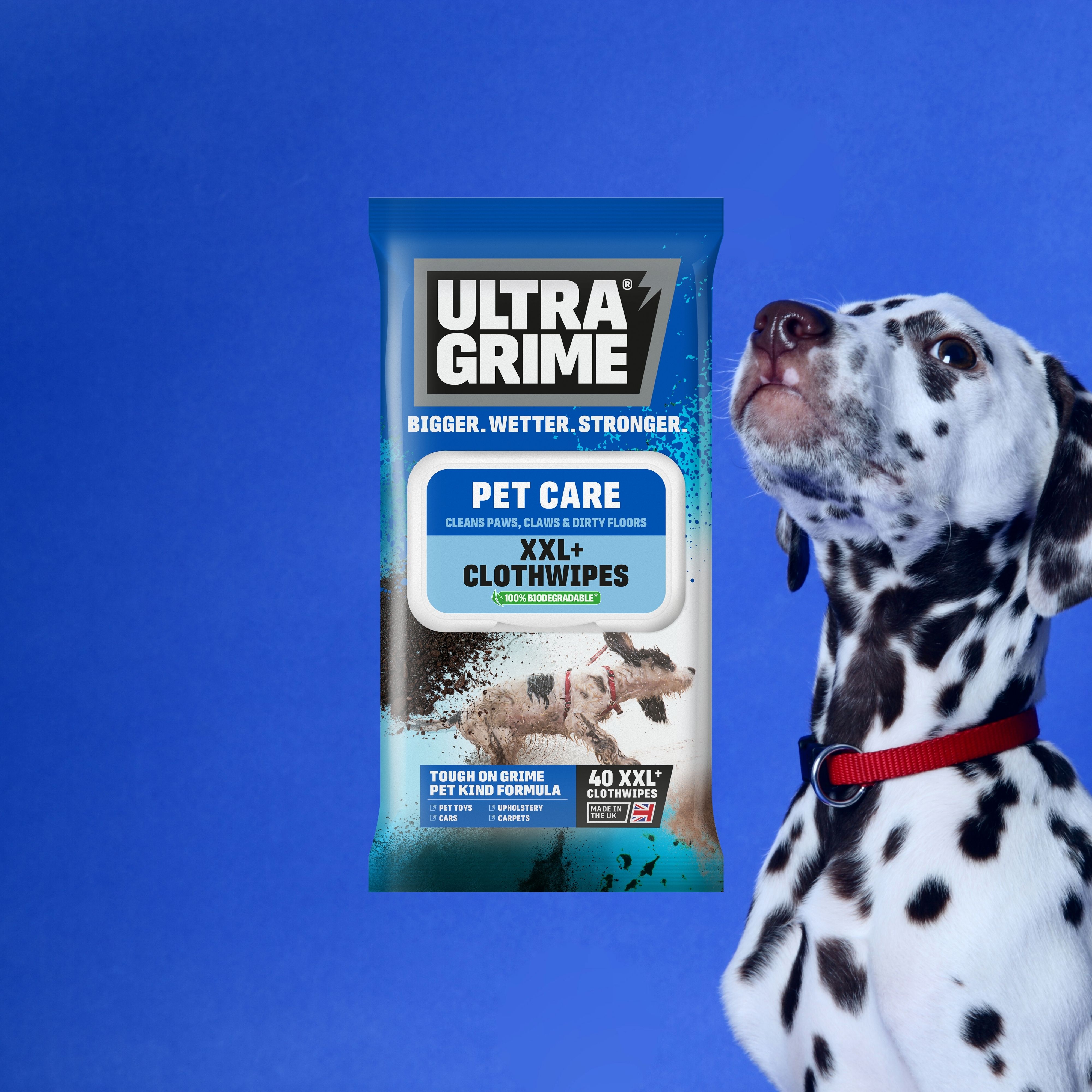 UltraGrime Life Reinigungstücher Pet Care XXL 40 Tücher/Pack Produktbild img2 L