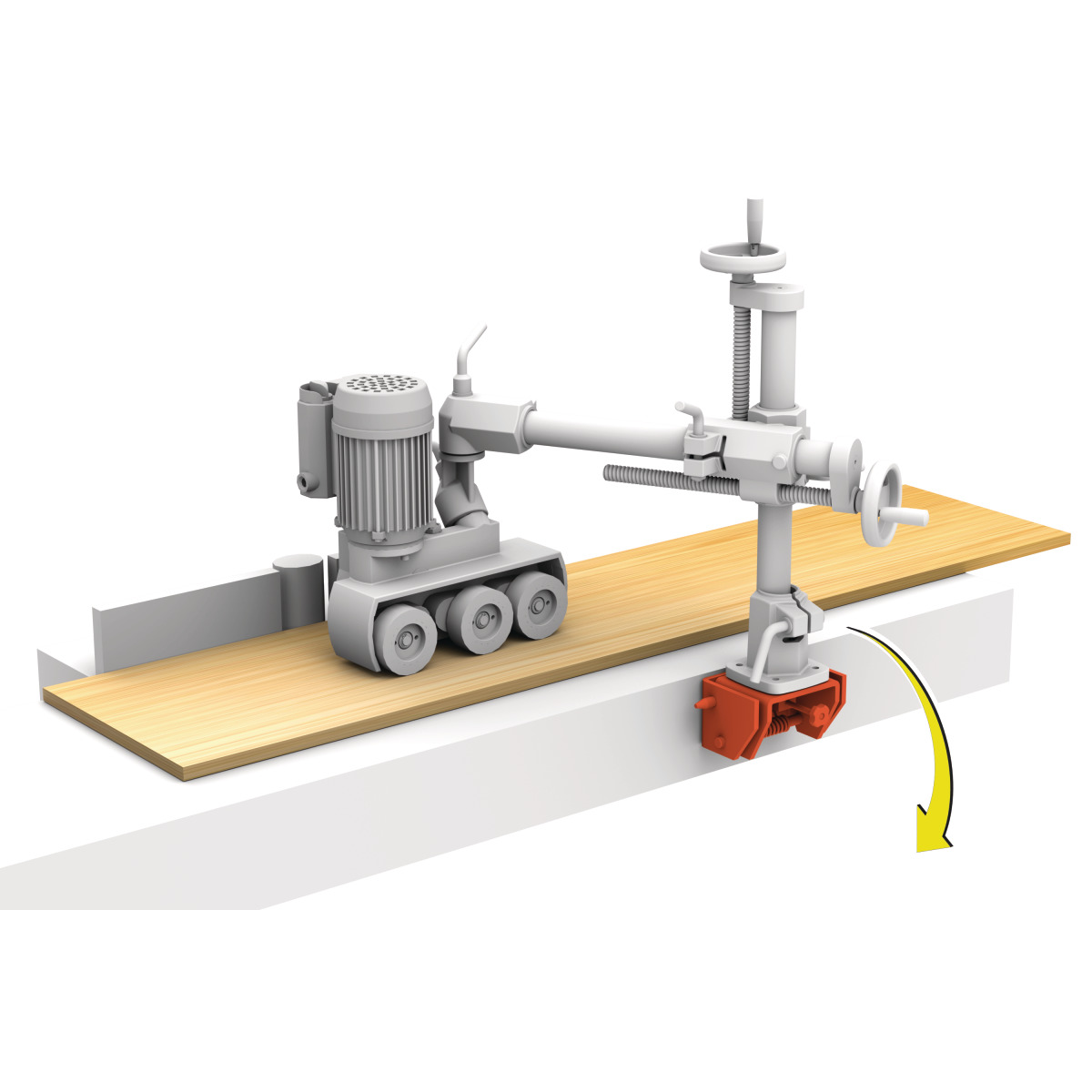Holzkraft Wegklappvorrichtung für VSA 2032 Produktbild img1 L