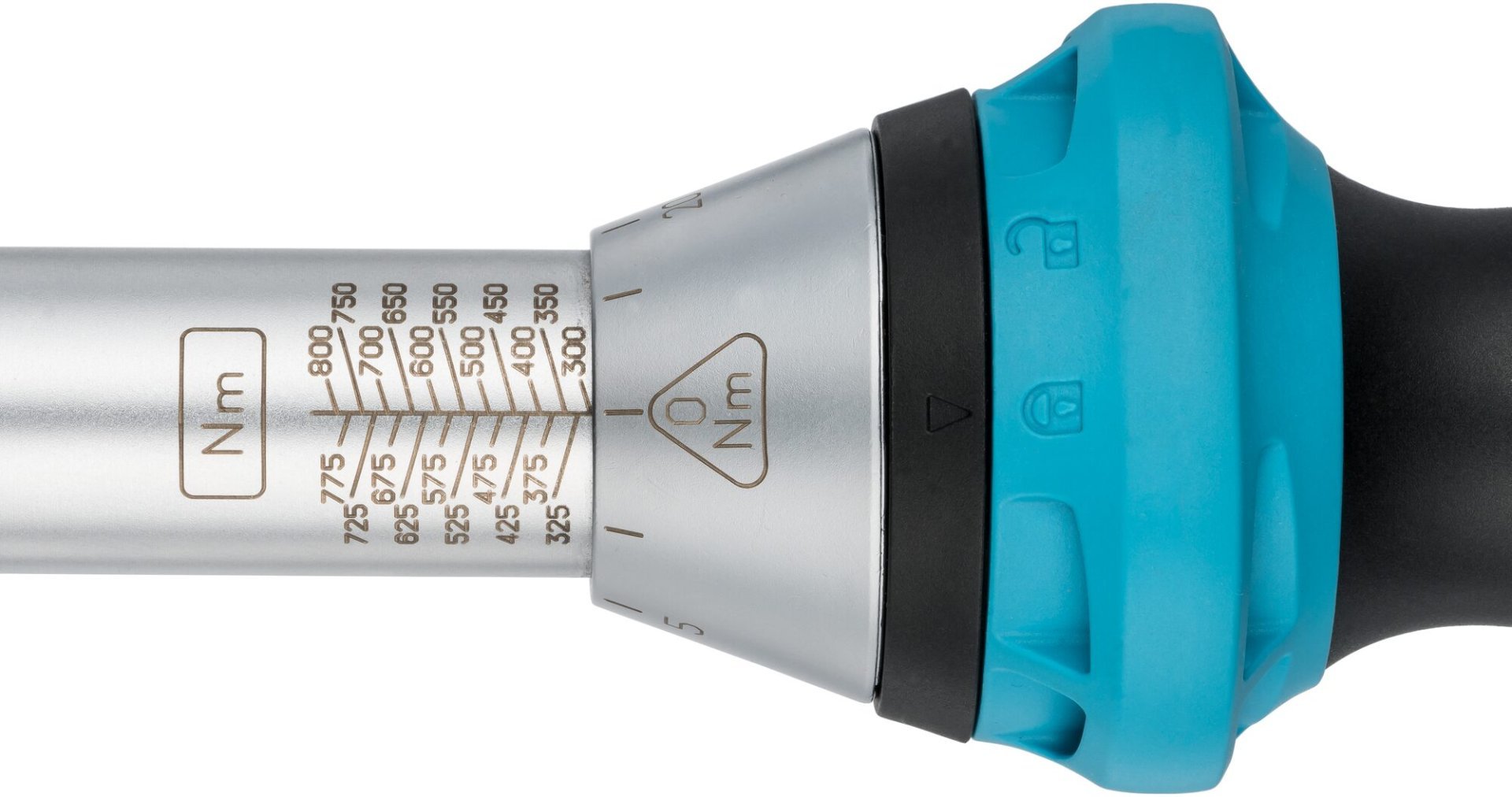 HAZET Drehmomentschlüssel 5145-3CT ∙ Drehmomentbereich min-max: 300 – 800 Nm ∙ Genauigkeit: 3% ∙ 3/4 Zoll (20 mm) Vierkant massiv ∙ Länge: 1271 mm Produktbild img4 L