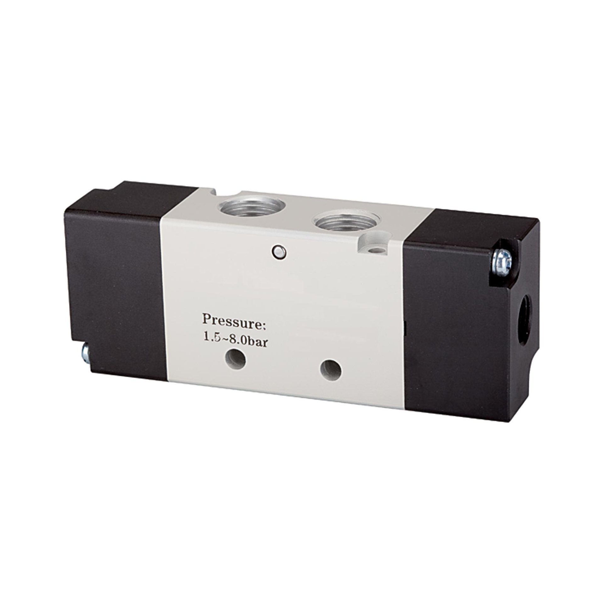 RIEGLER 5/2-Wegeventil, pneumatisch, »4A«, bistabil, M5 Produktbild img1 L