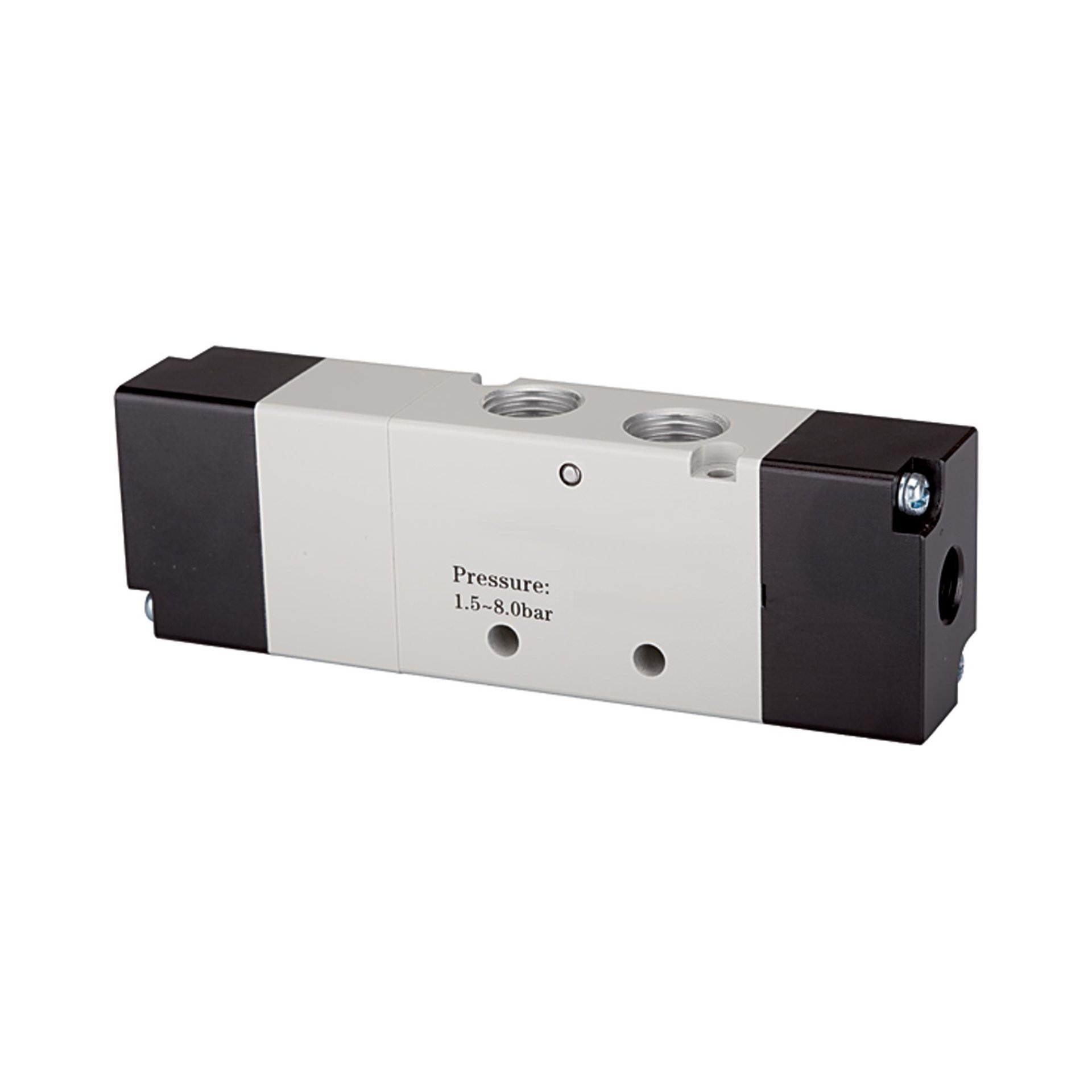 RIEGLER 5/3-Wegeventil, pneumatisch »4A« Mitte geschl., G 1/8, 400l/min Produktbild img1 L