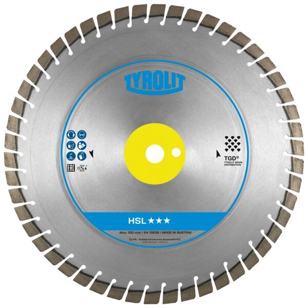 Tyrolit HSL Handsägeblatt TGD® PREMIUM Beton 405x2,8/2,2x25,4 Produktbild img1 L