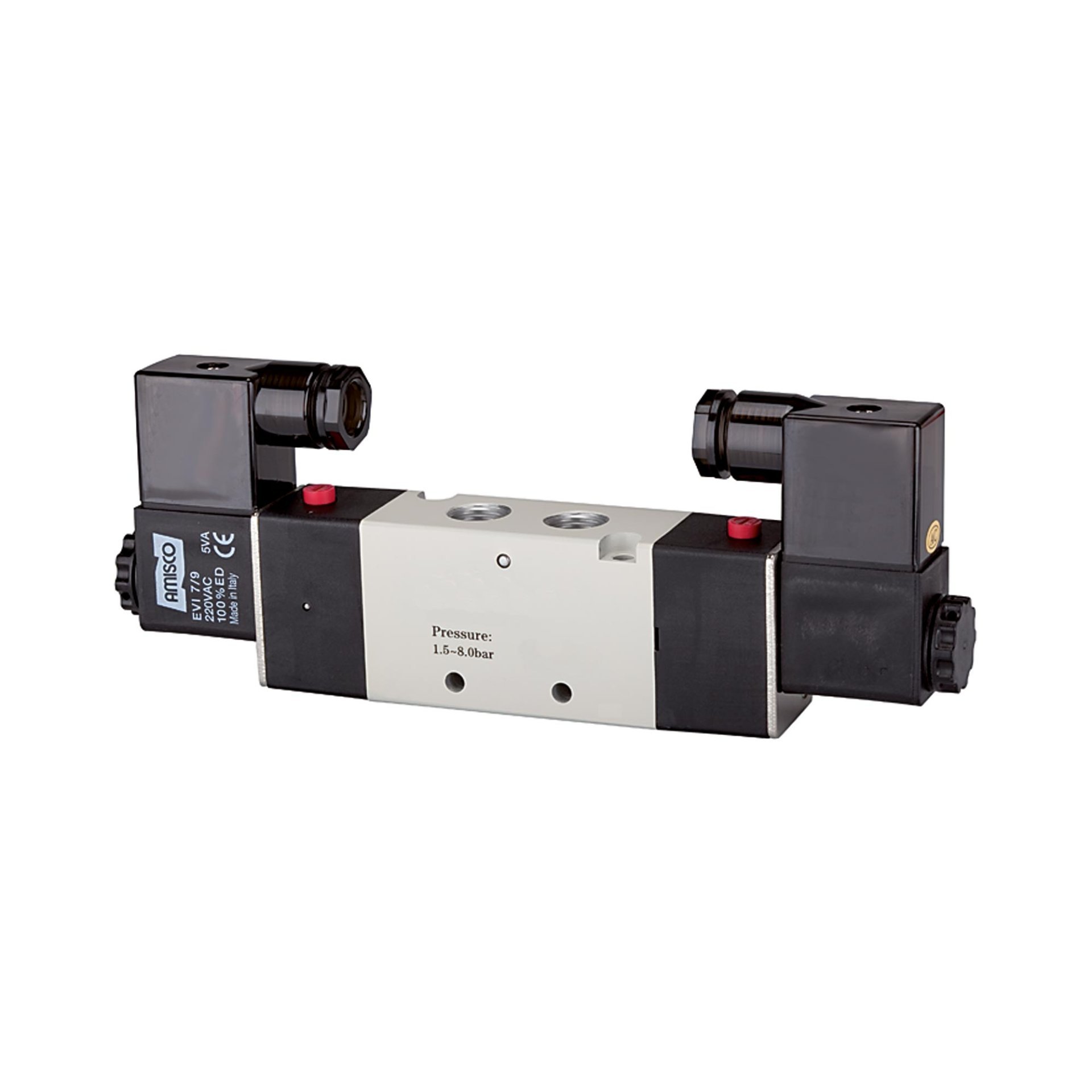 5/2-Wegeventil elektropneumat. »4V«, bistabil, M5, 230 V, 50 Hz Produktbild img1 L