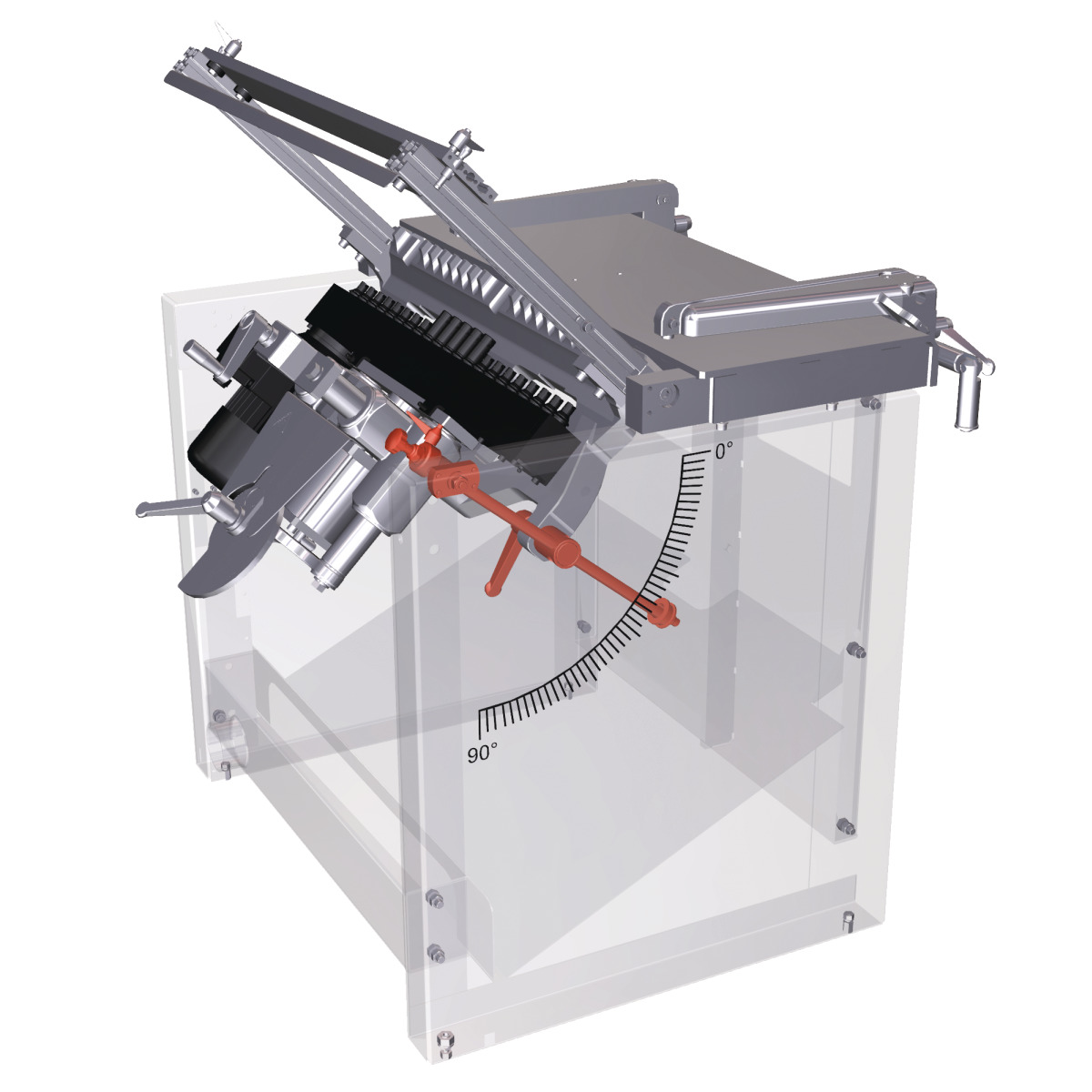 Holzkraft Halbautomatische Mehrspindel-Bohrmaschine MDB 21 PRO Produktbild img3 L
