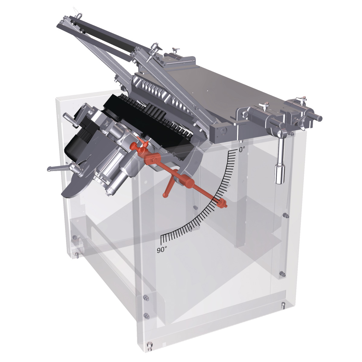 Holzkraft Halbautomatische Mehrspindel-Bohrmaschine MDB 23 PRO Produktbild img3 L