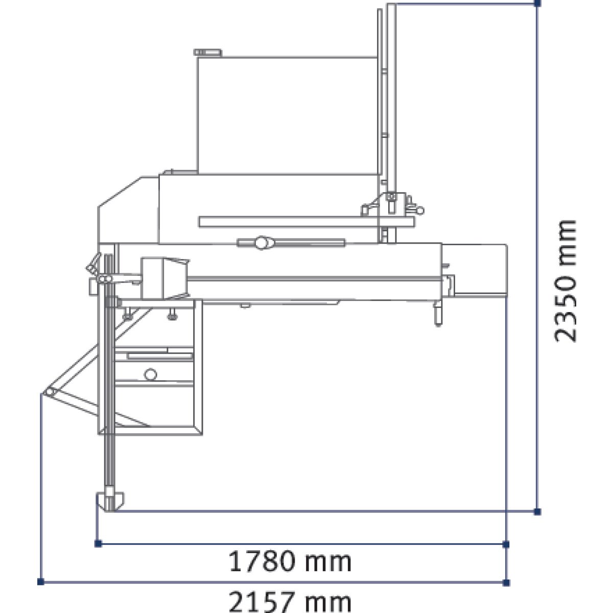Holzkraft Kleinformatkreissäge minimax sc 2c Produktbild img5 L