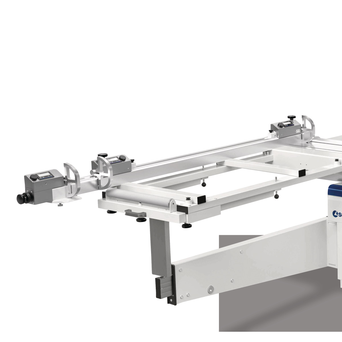 Holzkraft Längsanschlag mit drei LCD-Anzeigen der Anschlagposition Holzkraft Produktbild img1 L