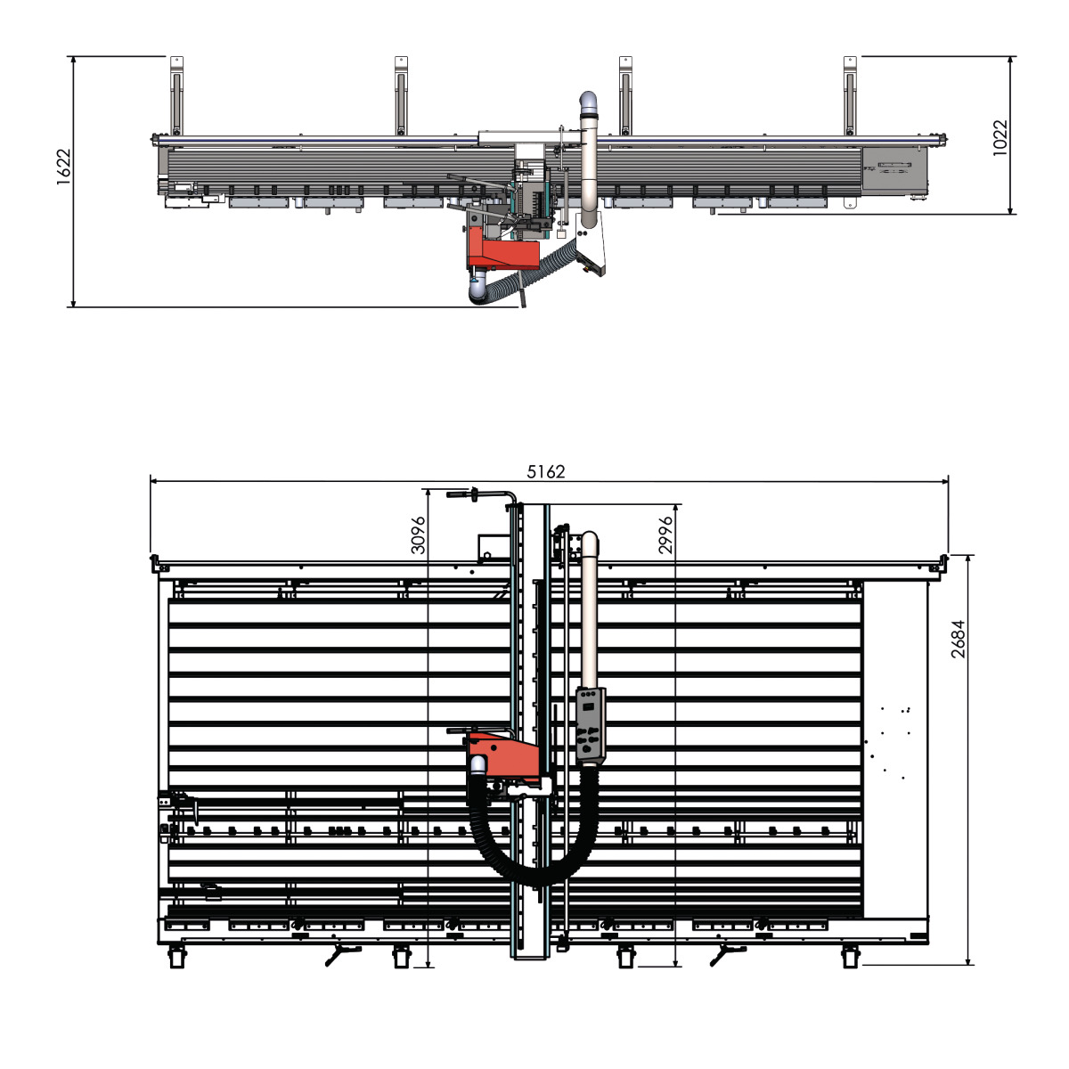 Holzkraft Vertikale Plattensäge VPS 22-41 VR Produktbild img8 L