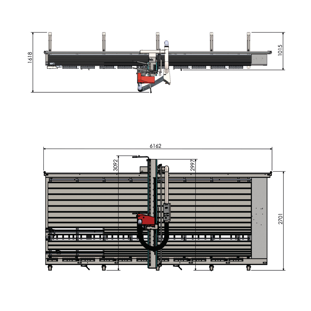 Holzkraft Vertikale Plattensäge VPS 22-51 VR ED Produktbild img9 L
