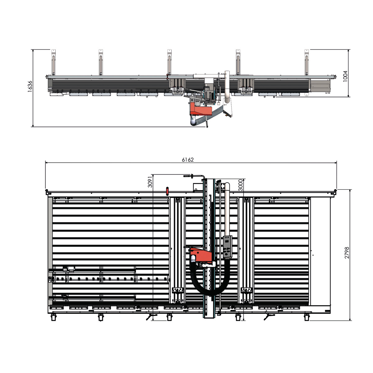 Holzkraft Vertikale Plattensäge VPS 22-51 VR ED KS Produktbild img10 L