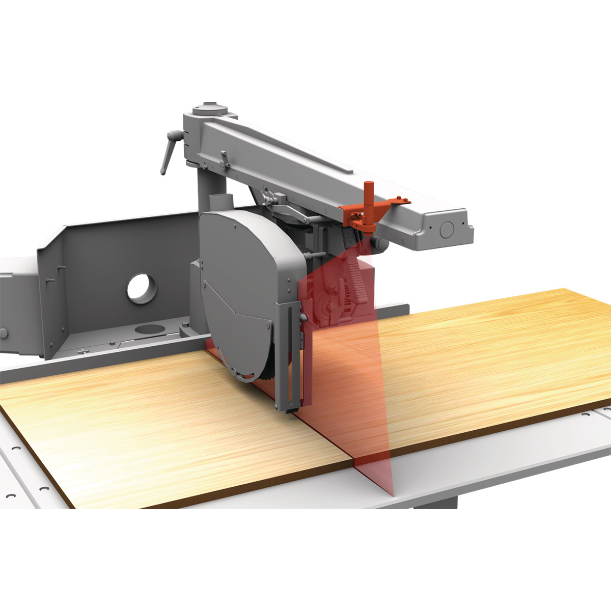 Holzkraft Schnittlinienlaser mit Anbausatz Produktbild img1 L