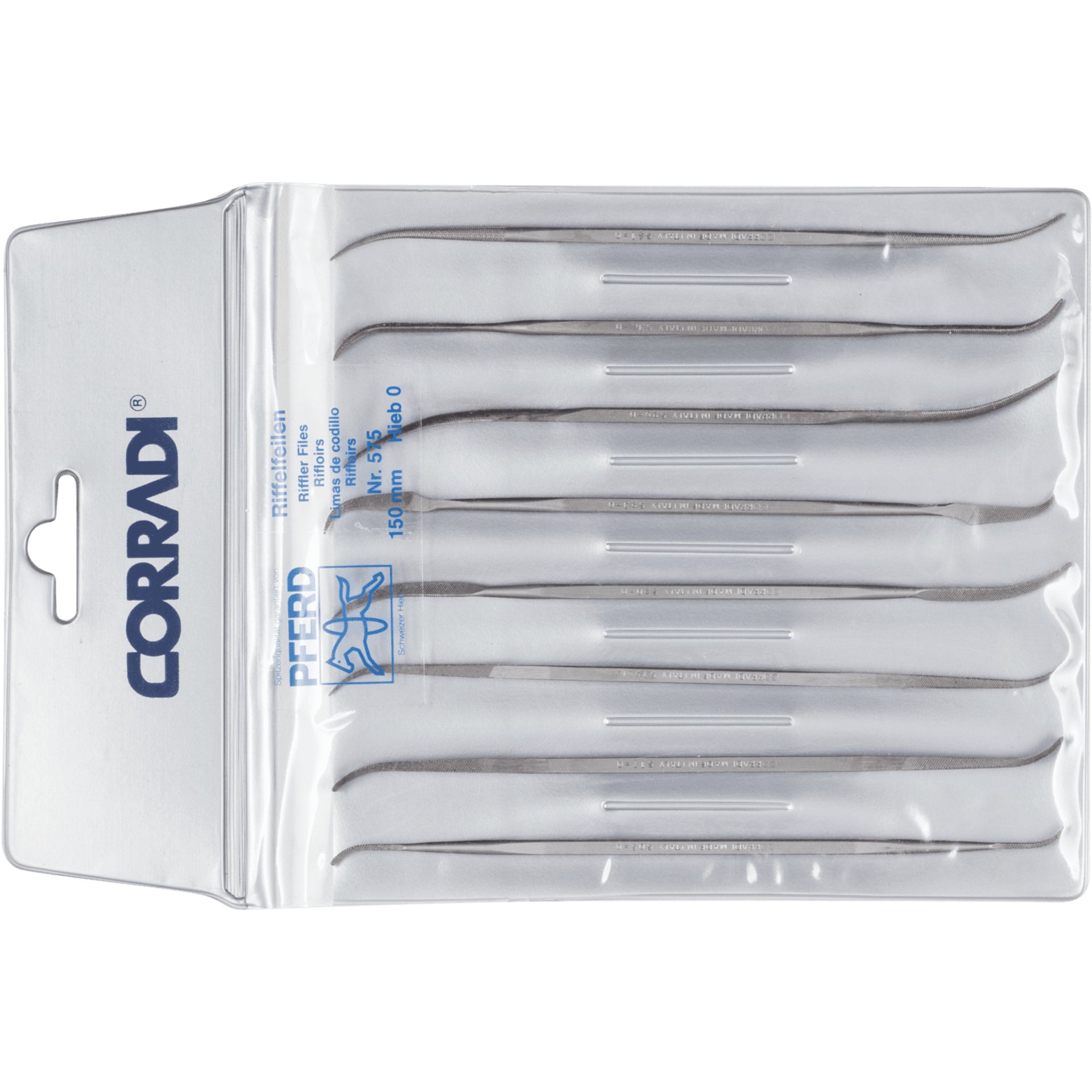 CORRADI-Riffelfeilen-/Riffelraspel-Set Produktbild img1 L