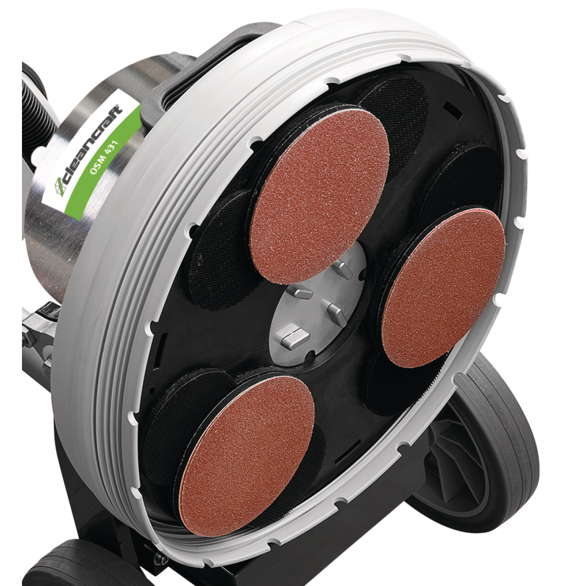 Holzstar Schleifblatt Holz, Metall universal, V2A Ø 150 K80, kletthaftend Produktbild img2 L