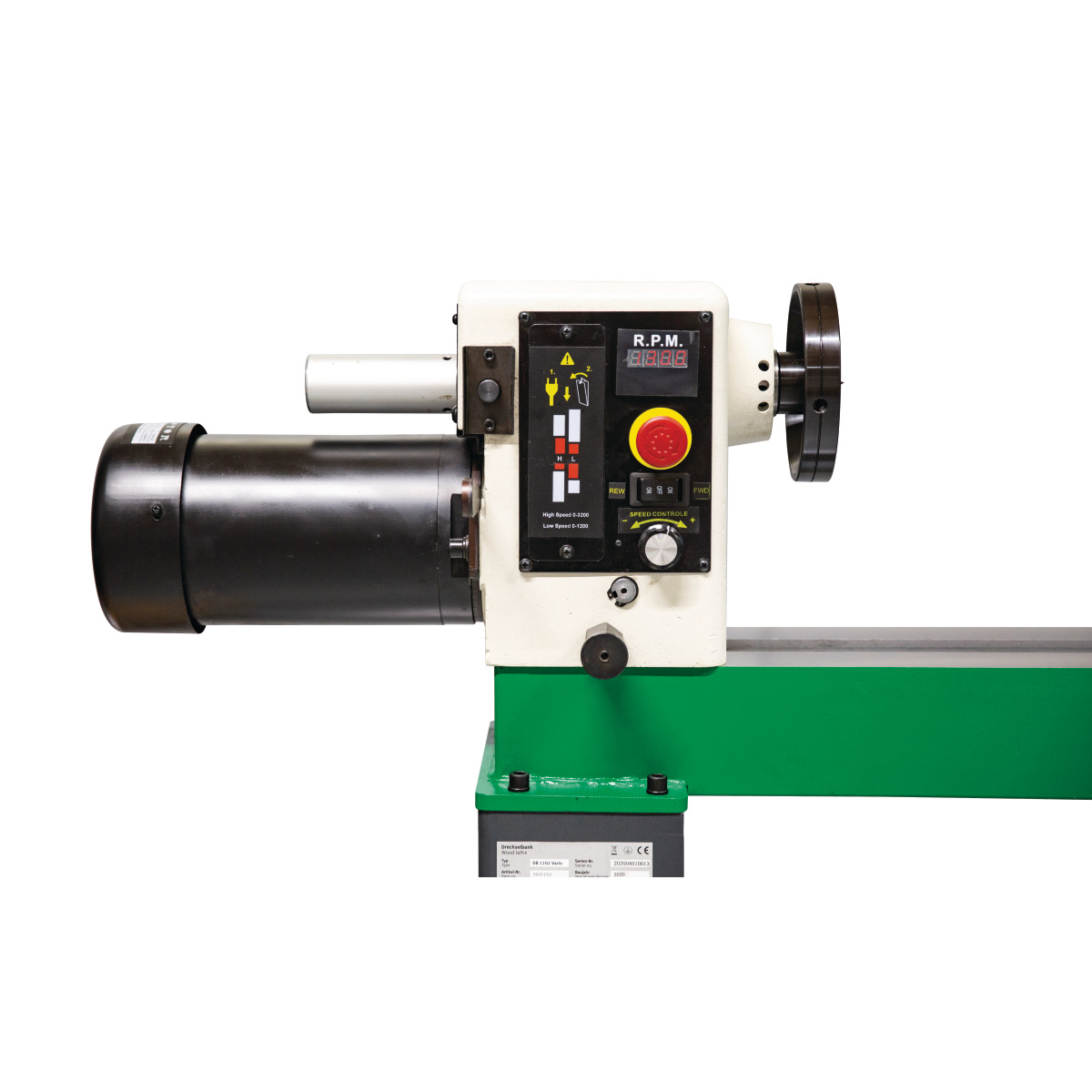 Holzstar Drechselbank DB 1102 Vario Produktbild img2 L
