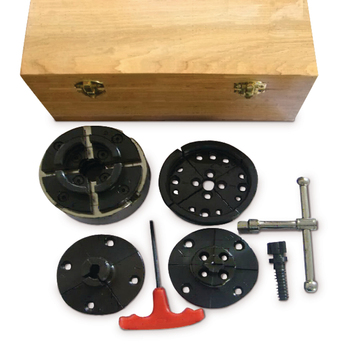Holzstar Vier-Backenfutter M33 x 3,5, Profi-Set Produktbild img1 L