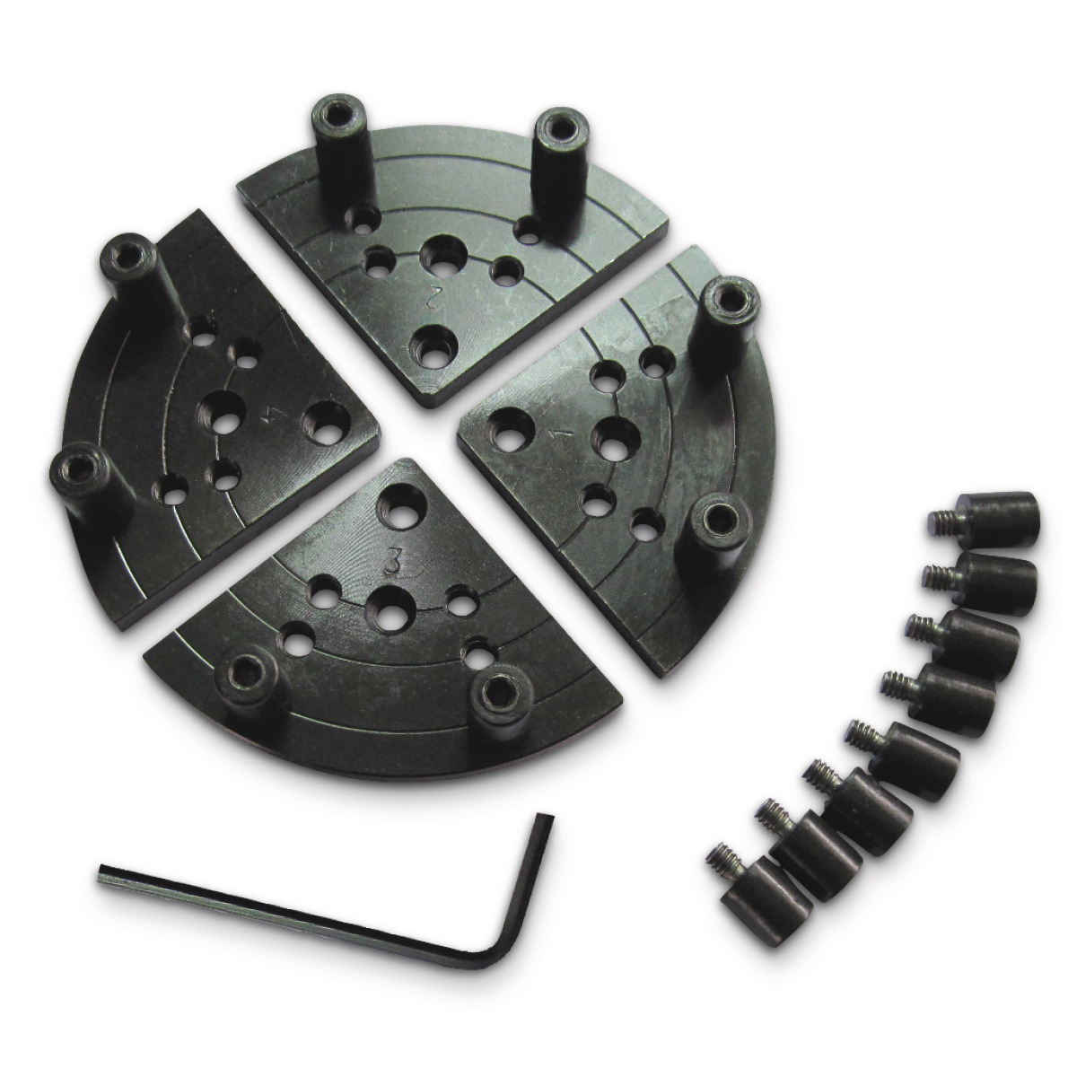 Holzstar Planscheibensegmente für Vier-Backenfutter Profi-Set Produktbild img1 L