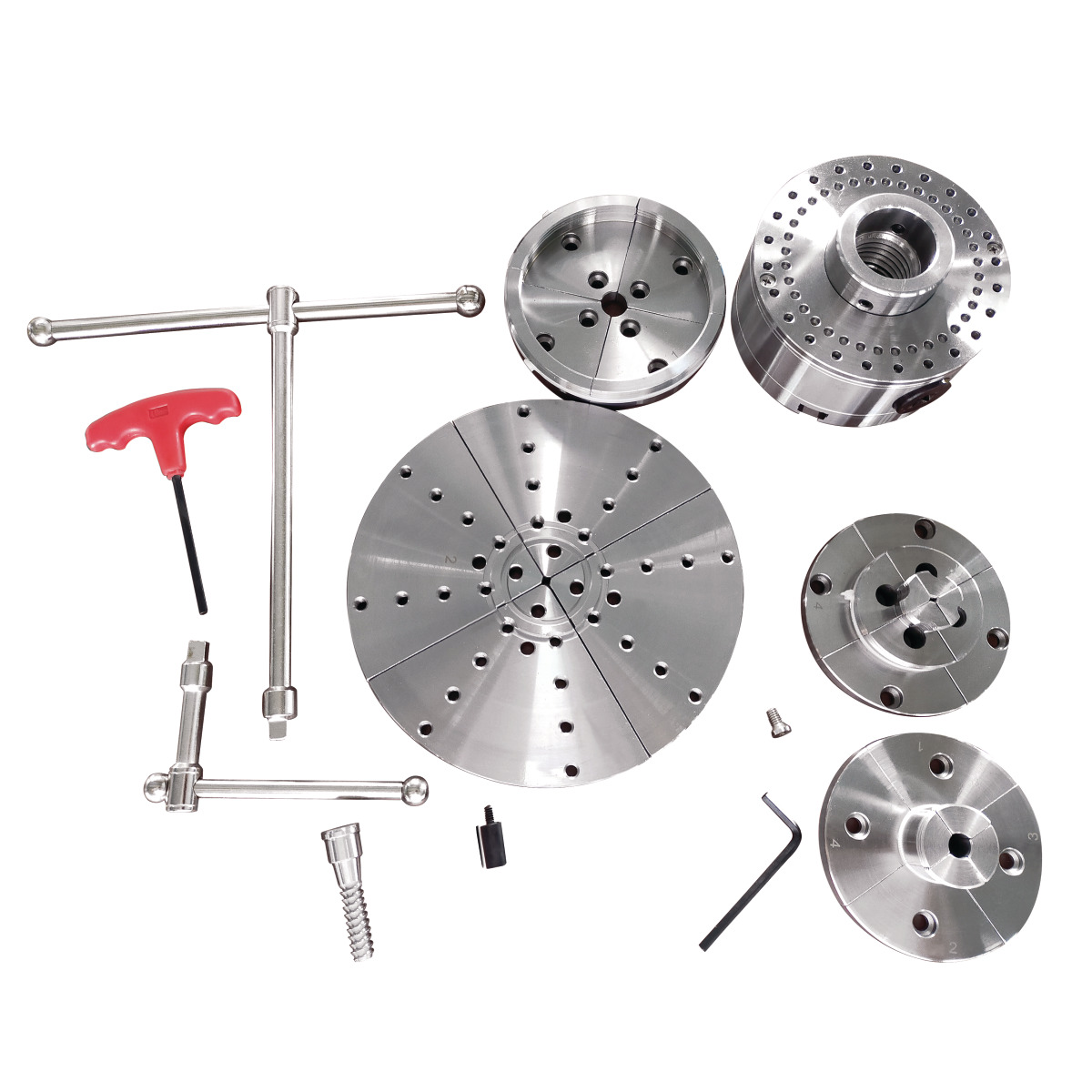 Holzstar Vier-Backenfutter Ø 115 mm Premium-Set Produktbild img1 L