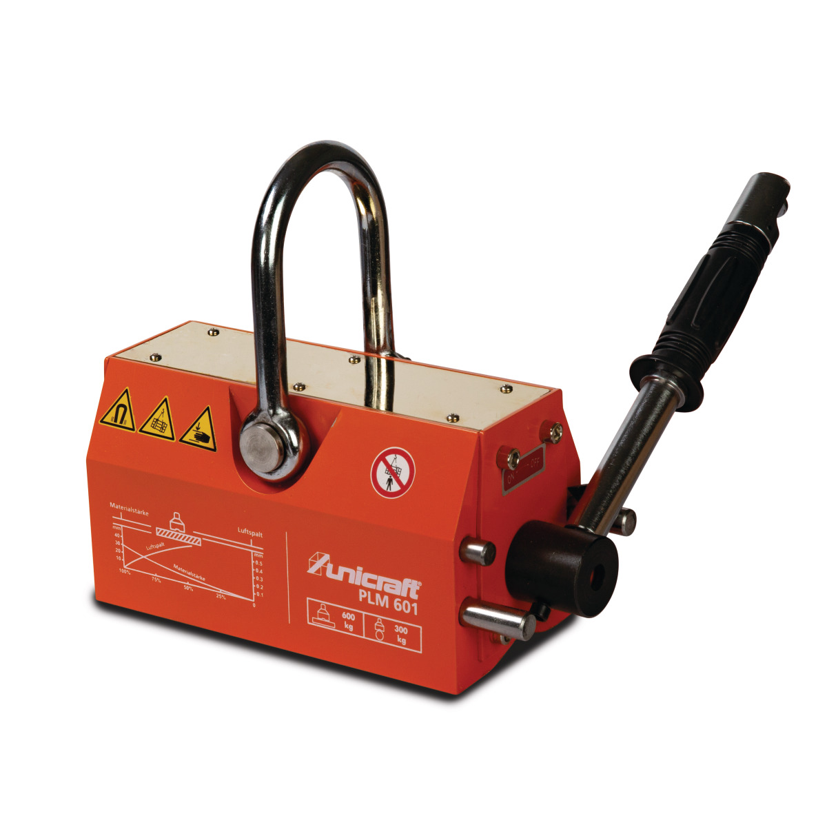 Unicraft Permanent-Lasthebemagnet PLM 601 Produktbild img1 L