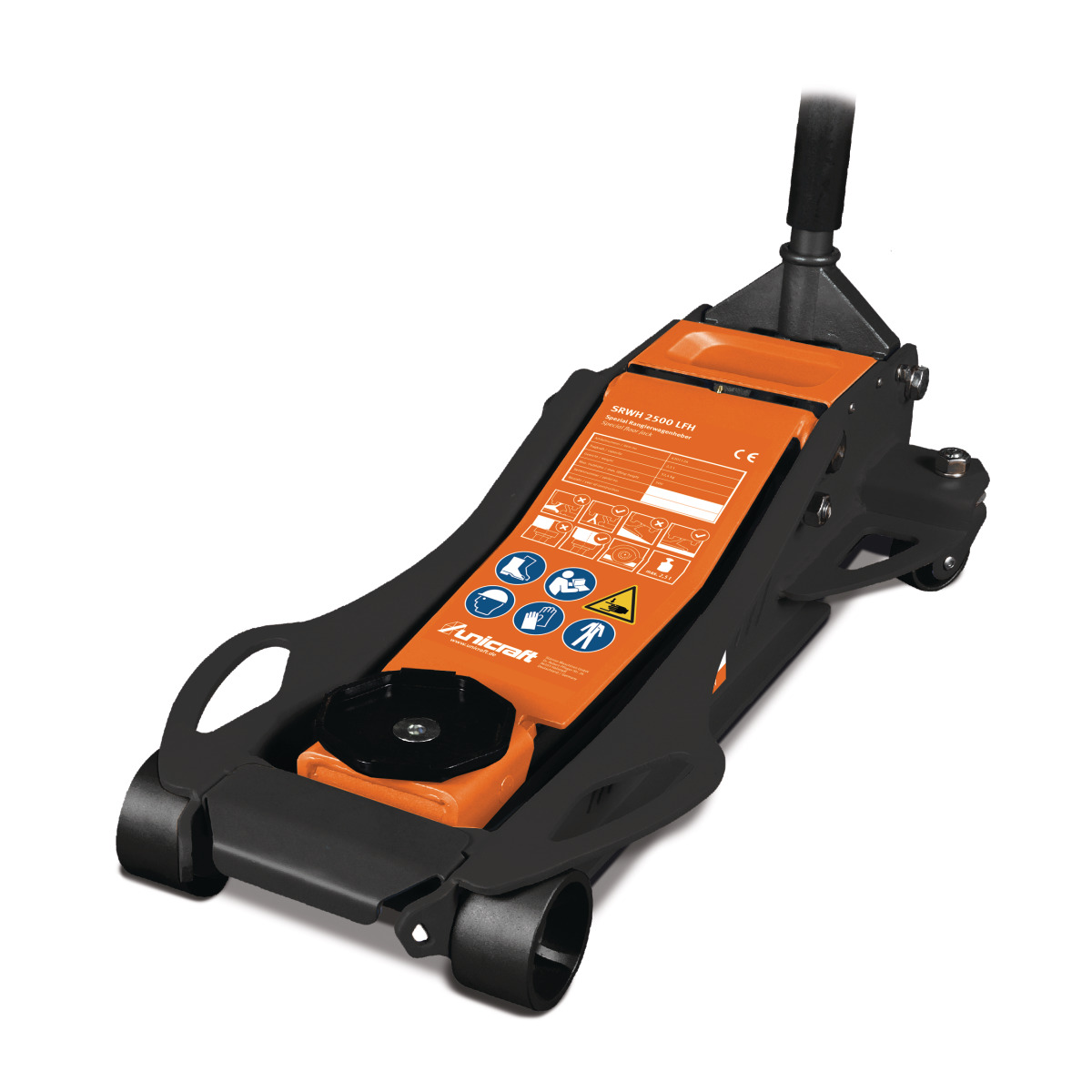 Unicraft Spezial Rangierwagenheber SRWH 2500 LFH Produktbild img1 L