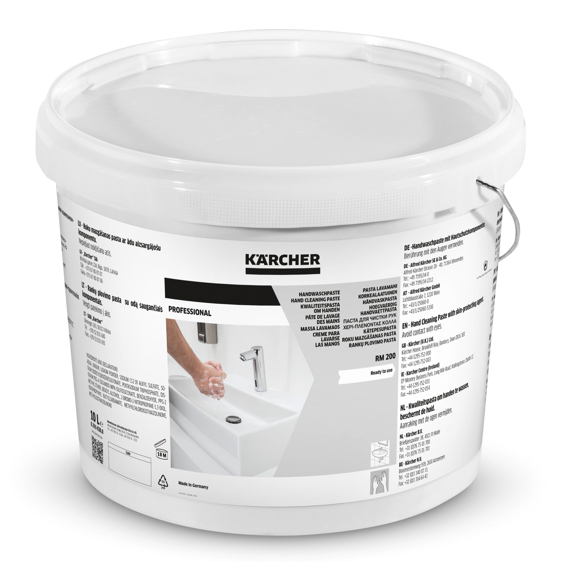 Kärcher Handwaschpaste RM 200  10 l Produktbild img1 L