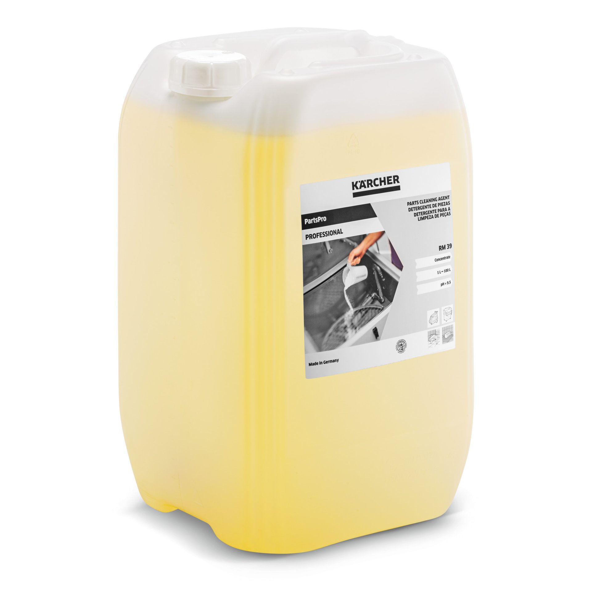 Kärcher Spritzentfettungsmittel, flüssig RM 39 ASF   20 l Produktbild img1 L