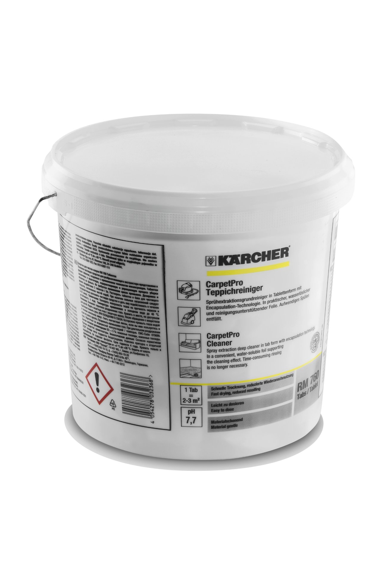 Kärcher CarpetPro Teppichreiniger RM 760  200 Tabs Produktbild img1 L