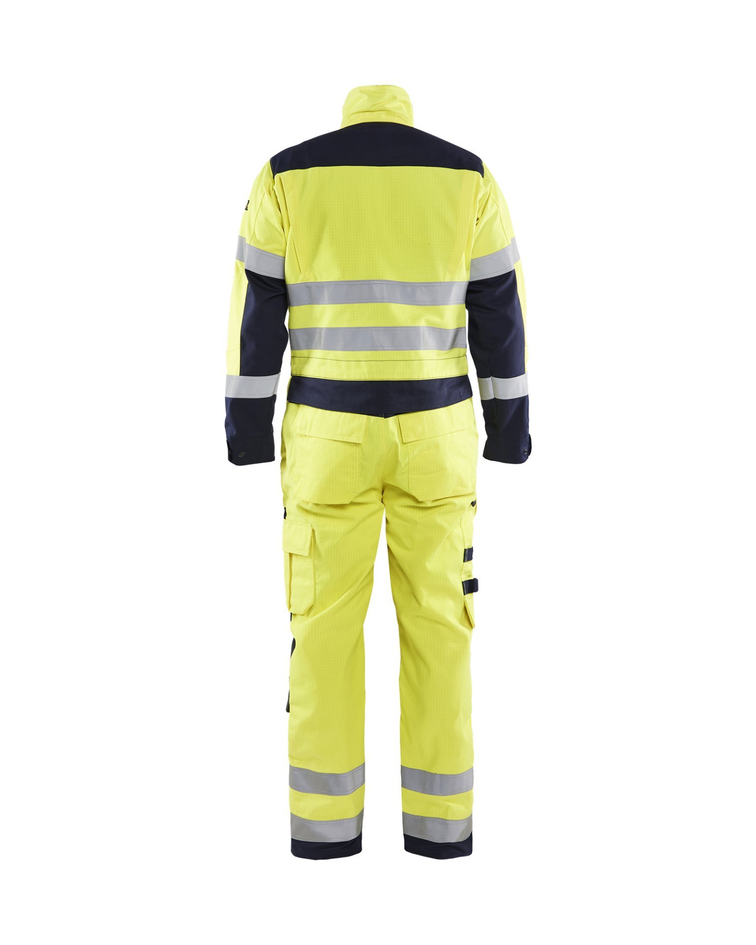 Multinorm Overall High Vis Gelb/Marineblau C60 Produktbild img2 L