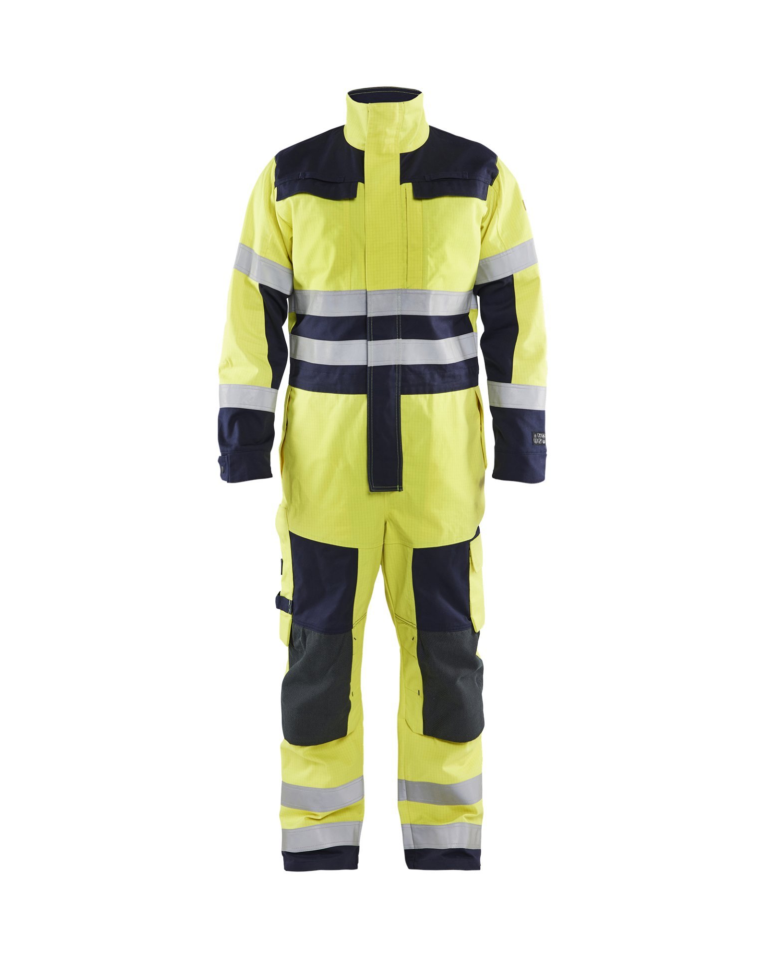 Multinorm Overall High Vis Gelb/Marineblau C60 Produktbild img1 L