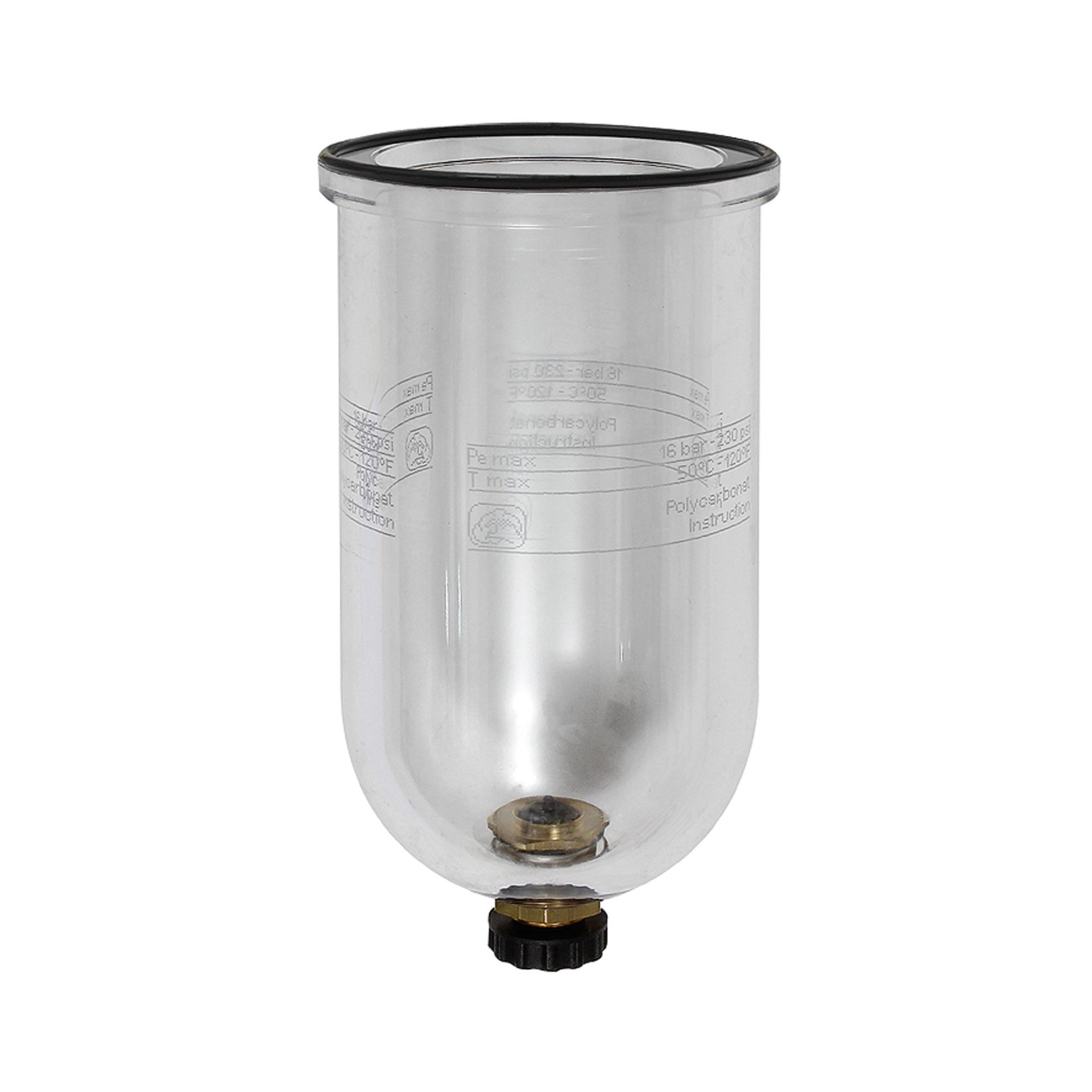 RIEGLER Polycarbonatbehälter, für Filterregler und Filter »Standard« Produktbild img1 L