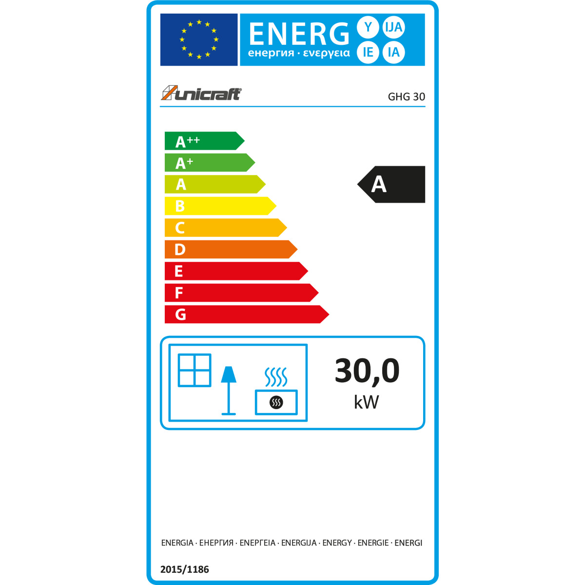 Unicraft Gasheizgerät GHG 30 Produktbild img2 L