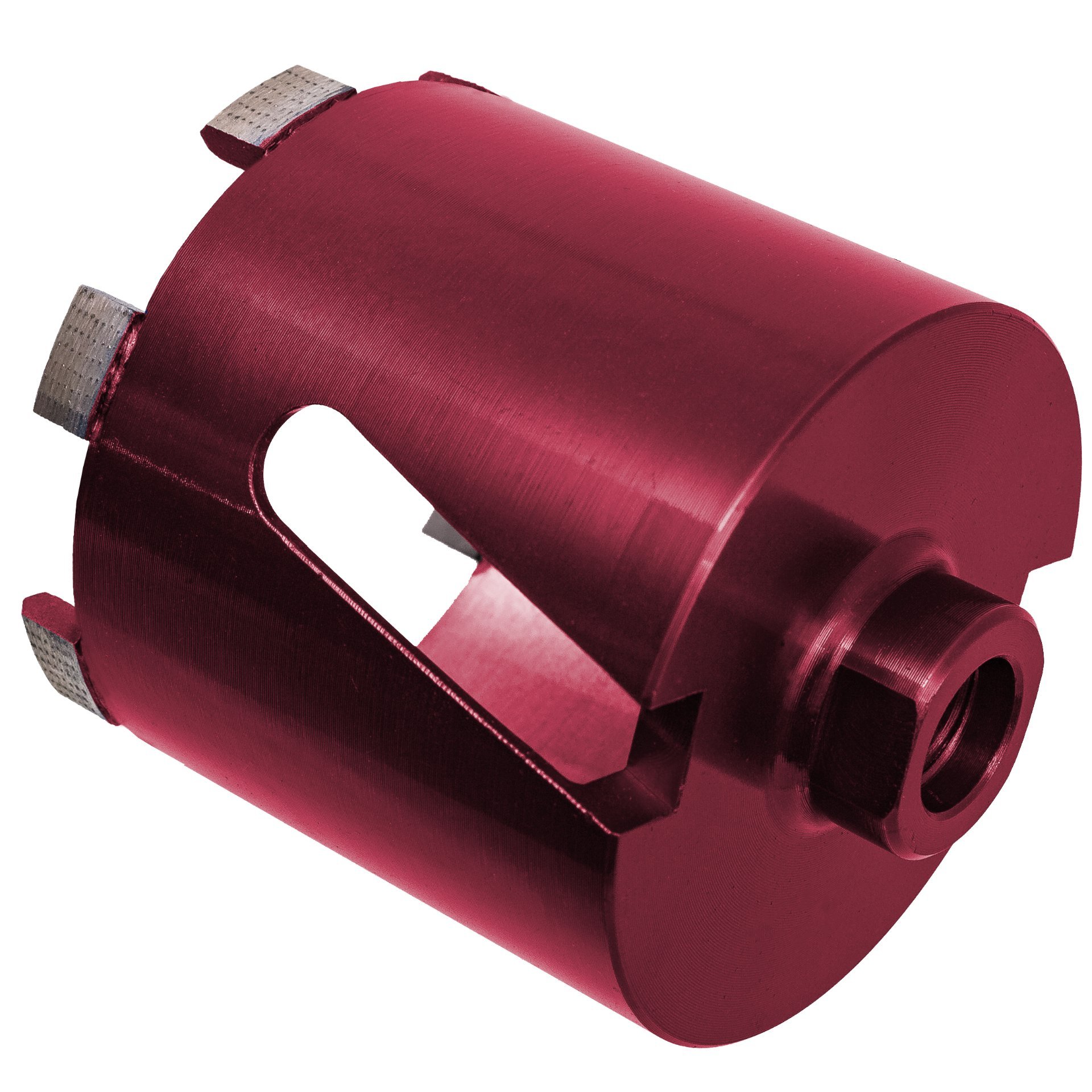 Nozar Diamant Dosenbohrer / 82 mm / M16 / Matrix
14 x 3,6 x 10 mm / 7 Seg. / BT 70 mm / seitl. Schlitze Produktbild img2 L