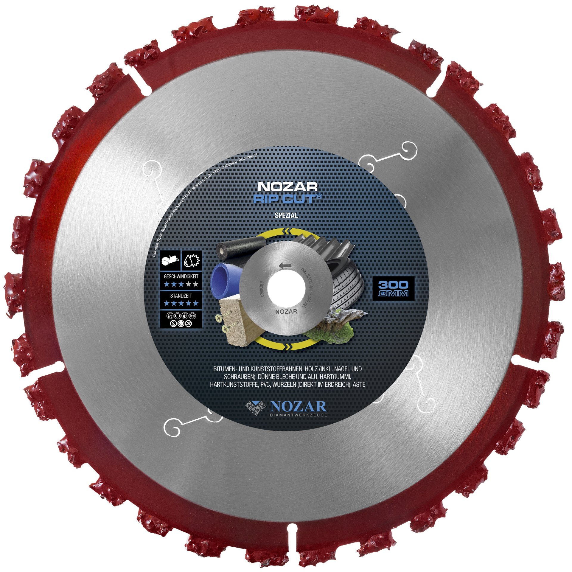 Nozar Hartmetall Trennscheibe RIP CUT Produktbild img1 L