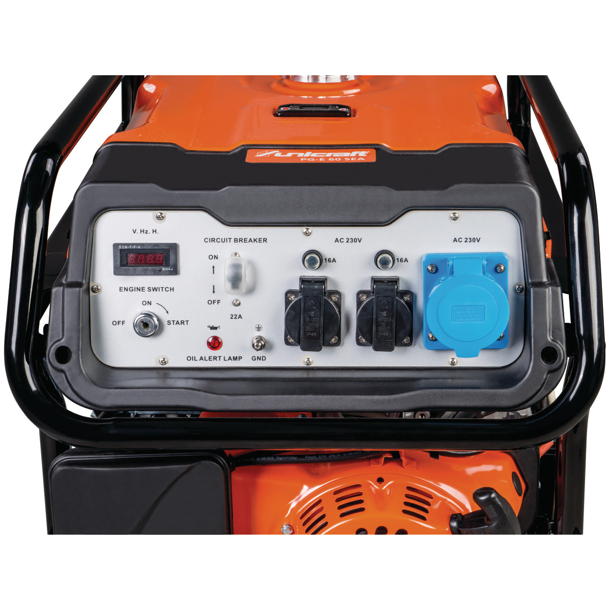 Unicraft Synchron-Stromerzeuger PG-E 60 SEA Produktbild img5 L