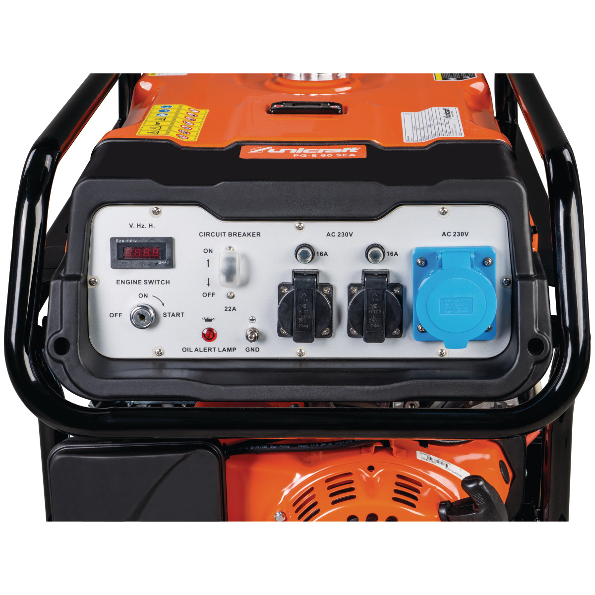 Unicraft Synchron-Stromerzeuger PG-E 90 SEA Produktbild img5 L