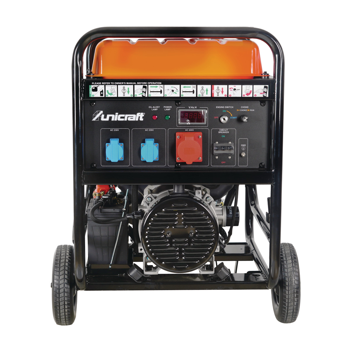 Unicraft Synchron-Stromerzeuger PG-E 100 TEA H Produktbild img3 L