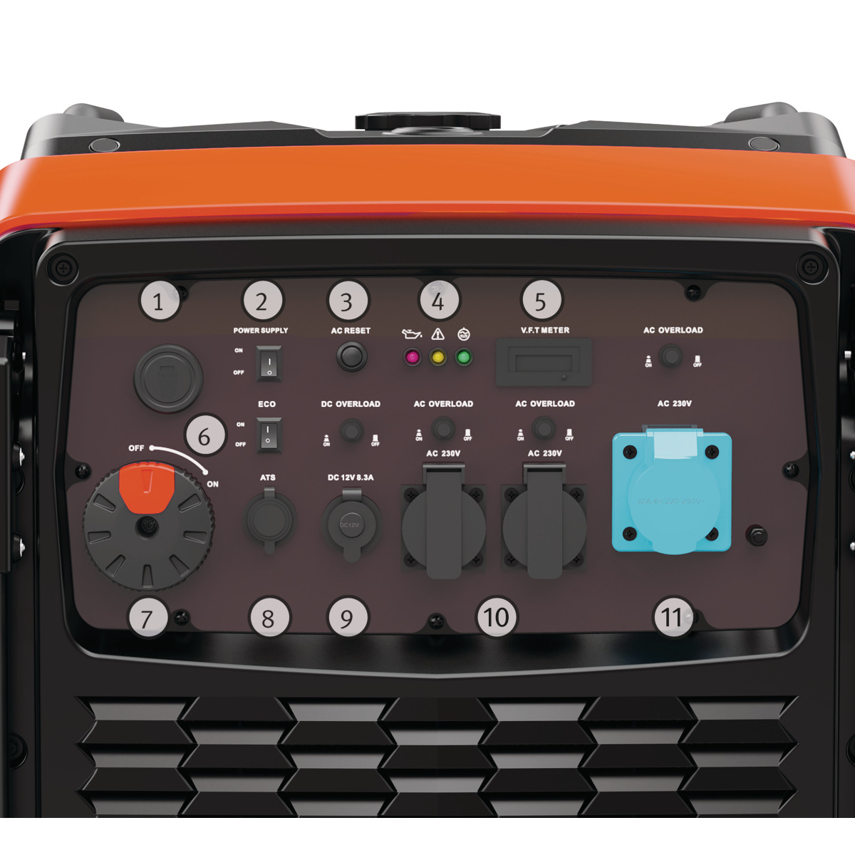 Unicraft Inverter-Stromerzeuger PG-I 85 SE-S HC Produktbild img8 L