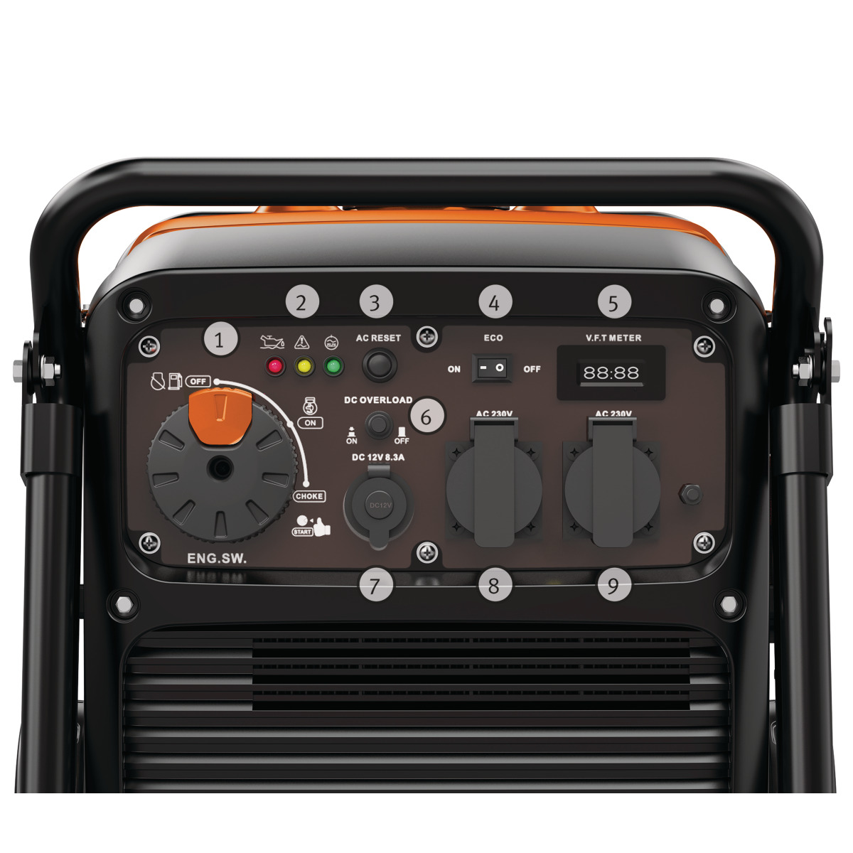 Unicraft Inverter-Stromerzeuger PG-I 41 SE Produktbild img6 L